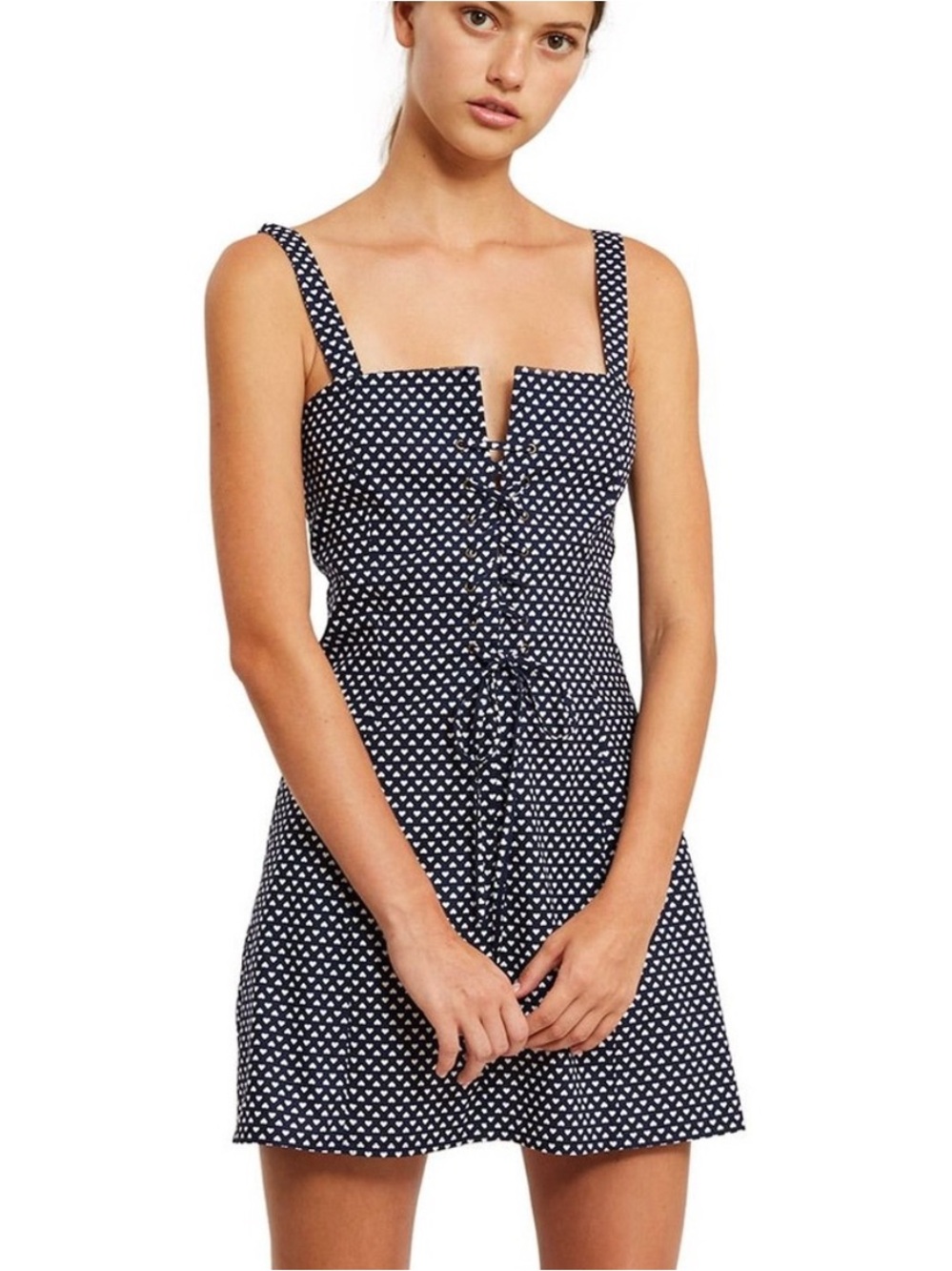 Opening Ceremony Callipygian Heart Corset Dress